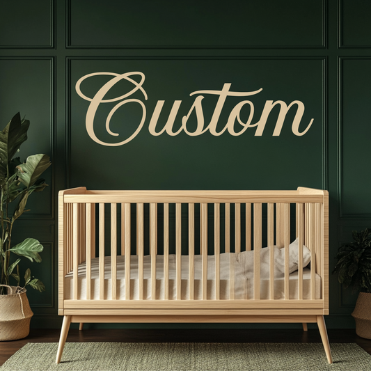 Nursery One Line Wood